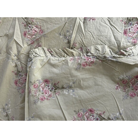 Rachel Ashwell Simply Shabby Chic Bramble Rose Duvet Cover Sham Twin Floral - Picture 4 of 10